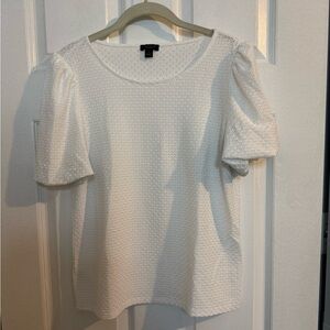 Ann Taylor Factory women’s white shirt - M